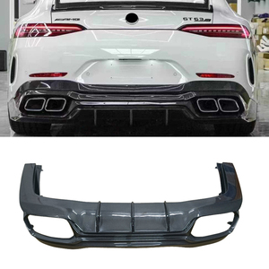 Diffuseur arrière en fibre de carbone <span class=keywords><strong>AMG</strong></span> GT50 <span class=keywords><strong>53</strong></span> 63 4MATIC+ <span class=keywords><strong>4</strong></span> portes pour Mercedes <span class=keywords><strong>AMG</strong></span> X290 2019-2023 - Product Image 1