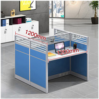 Escritorio de Oficina Moderno para una Persona, Estación de Trabajo para Computadora, Muebles de Oficina