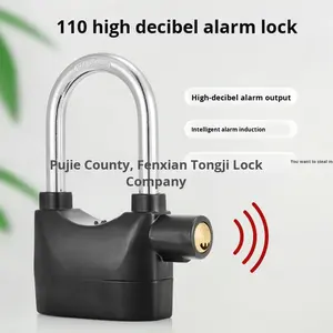 <span class=keywords><strong>Candado</strong></span> de alarma transfronterizo <span class=keywords><strong>para</strong></span> Amazon Wish <span class=keywords><strong>110</strong></span>, <span class=keywords><strong>candado</strong></span> antirrobo impermeable a prueba de herrumbre <span class=keywords><strong>para</strong></span> puerta de motocicleta, armario, almacenamiento de bicicletas - Product Image 2