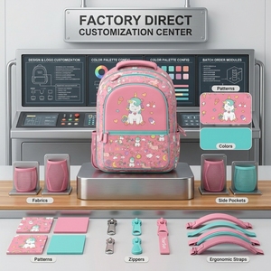 Nuovo <span class=keywords><strong>Zaino</strong></span> Impermeabile alla Moda per Bambini, <span class=keywords><strong>Asilo</strong></span> <span class=keywords><strong>Nido</strong></span>, Ragazzi e Ragazze, con Cartoni Animati, Piccola Borsa Scolastica 2-5 Anni, 21L - Product Image 1
