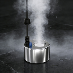 น้ำพุหินจำลองแบบไร้แสงพร้อมระบบพ่นละอองน้ำแบบอัลตราโซนิก สร้างหมอกน้ำในตู้ปลา สร้างสรรค์ภูมิทัศน์น้ำ - Product Image 1