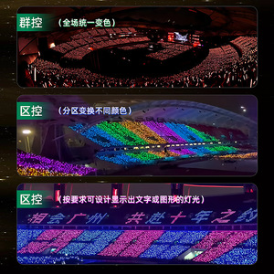 Barra Luminosa LED 5050 de 15 Colores con Mango en Forma de Arco para Conciertos, Fiestas y Reuniones - Product Image 4