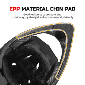 Casque intégral BATFOX pour adultes, vélo de montagne, cross-country, protection de la tête, respirant, résistant aux chocs, avec visière - Product Image 5