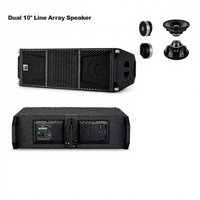 Système de sonorisation actif linéaire série RM, RM210A RM118A+, double enceinte 10'', caisson de basses actif 18'', 2*500W, pour scène professionnelle, spectacle