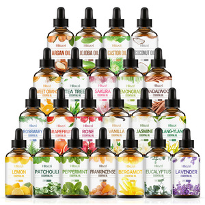 Set di Oli Essenziali Biologici all'Ingrosso 100% Naturali di Lavanda, Rosa e Menta Piperita per Aromaterapia, Cura della Pelle e Diffusore - Product Image 1
