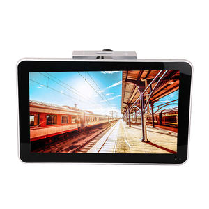 จอภาพติดหลังคารถยนต์ขนาด 21 นิ้ว ราคาโรงงาน จอแอลซีดีสำหรับโฆษณา วิดีโอ แอนดรอยด์ แบบพับเก็บได้ ติดผนัง รองรับไวไฟ ความคมชัดสูง สำหรับรถบัส รถไฟ - Product Image 6