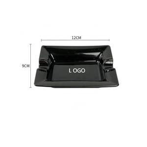Cendrier en porcelaine blanche de luxe, cendrier en <span class=keywords><strong>céramique</strong></span> avec logo personnalisé, porte-cigarettes pour la maison, le bureau, la salle de séjour - Product Image 6