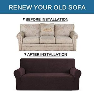 ผ้าคลุมโซฟา3ที่นั่ง4ชิ้นผ้าคลุมโซฟาผ้ากำมะหยี่หรูหรา - Product Image 3