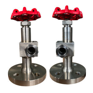 Manomètre tubulaire à commande manuelle OEM, robinet de niveau pour liquide, verre forgé WCB, robinets de qualité, robinets de niveau - Type <span class=keywords><strong>d</strong></span>écalé - Product Image 5