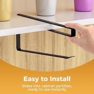 Organizadores de tapas para vasos sin adhesivo para tapas Stanley Yeti, soporte organizador para tapas de vasos Yeti que ahorra espacio en el interior del gabinete - Product Image 4