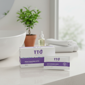 Toallitas Húmedas TTO Thermal Feminine Intim (12 Unidades) para Limpieza, Desmaquillante con Aceite de Árbol de Té, Material Spunlace, Alivio para Blefaritis y Demodex - Product Image 3