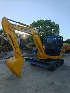 Mini excavadora de segunda mano PC56 original de Japón, los componentes principales incluyen bomba de caja de cambios de motor - Product Image 3