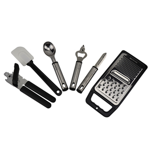 High Quality Black Color Kitchen Cooking Tools Heat Resistant 24 Pieces Nylon Kitchen Utensils Set Use for Non-stick Cook <b>Pan</b> - Product Image 4