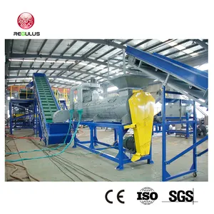 Pet Bottle Waste Plastic Washing Crushing Recycling Plant Washing Line