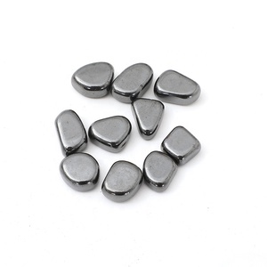 Heetverkopende magnetische stenen ferrietmagneetmateriaal zwart gepolijste bol hematiet industriële magneet snijden - Product Image 2