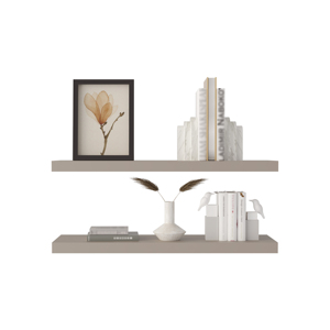 Ecco 31.5 In Wide Floating Shelves Set Of 2 <b>Wall</b> Decor <b>Storage</b> Book Shelves For Bedroom Bathroom - Product Image 6
