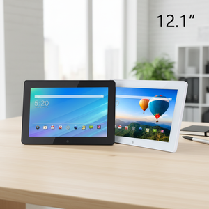 Tableta con pantalla táctil Android de 12,1 pulgadas, todo en uno, pantalla comercial, reproductor de publicidad de señalización digital - Product Image 4