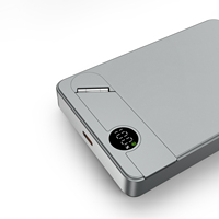 Batería Externa Magnética Delgada de Aleación de Aluminio de 10000 mAh y 20 W con Carga Inalámbrica Confiable y Movilidad Diaria