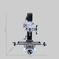 Machine de perçage et de fraisage verticale industrielle de moyenne puissance ZX32G pour usage domestique et en atelier 220V/380V Garantie 1 an