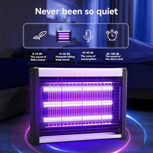 Lampe anti-moustiques électrique Lidian, piège à insectes domestique et commercial, dispositif de choc électrique à aspiration lumineuse, sûr - Product Image 3