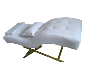 Camilla de Masaje Curva Rosa, Cama de Belleza Tapizada, Silla Plegable para Tratamientos de Salón, Spa y Estudio - Product Image 5