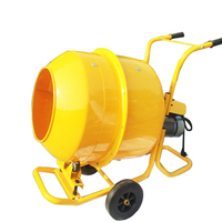 Bétonnière électrique portable FANGGONG Mobile Industrial Iron 400L 1000W, fonctionnement facile, AC 220V-480V, haute qualité OEM/ODM