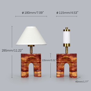 Lampe de table LED portable moderne avec abat-jour en tissu, sans fil, à intensité variable par toucher, luminaire de bureau en céramique pour chambre à coucher, chevet, restaurant - Product Image 6