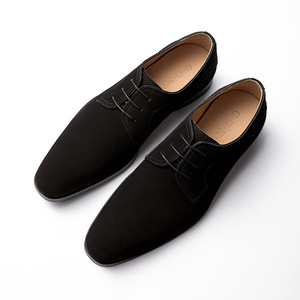 Chaussures Derby pour hommes haut de gamme, chaussures Oxford classiques, bout fermé, imperméables, respirantes, légères, antidérapantes, formelles, de bureau, faites à la main, pour l'automne - Product Image 1