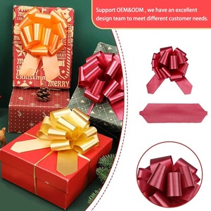 Cinta Decorativa Metálica con Estampado Floral para Regalos, con Cordón para Fiestas, Cumpleaños y Celebraciones - Product Image 4