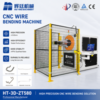 Machine de pliage de fil d'acier CNC 3D à 5 axes entièrement automatique, formage et découpe de précision 3-8 mm pour pièces automobiles