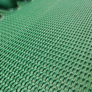 Eğimli konveyör perakende kullanım gıda sınıfı için yeşil PVC dayanıklı kaymaz konveyör bant - Product Image 2