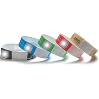 Pulsera Desechable de Papel Tyvek Dupont Ecológica, Impermeable, con Código QR Personalizado, Económica, para Eventos y Entradas