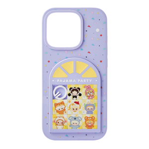 100% Original POPMART lindo Animal iPhone caso PVC vinilo <span class=keywords><strong>Frozen</strong></span> fiesta serie Slider cueva pijamas caja ciega caso misterioso - Product Image 1