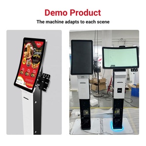 Kiosco con Pantalla Táctil Curva WIFI R1500 de 32 Pulgadas, Impresora Láser A4, Lector de Tarjetas de Identificación, Cámara de Reconocimiento Facial, Terminal de Pago - Product Image 2