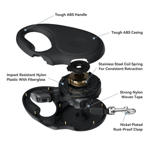 XCHO vente en gros laisse de chien 8M ergonomique automatique 3M laisse de chien robuste sans enchevêtrement laisse de chien rétractable extensible de 5M - Product Image 4