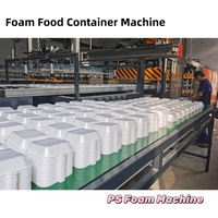 Machine de production automatique de bols, gobelets, assiettes, plateaux et boîtes en mousse jetables avec roulement pour matériaux en polystyrène PS/EPS/XPS