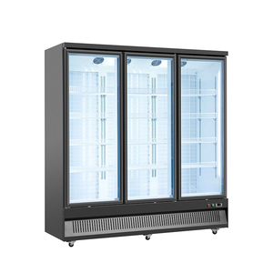 Commercial <strong>Single-Temperature</strong> Beverage Display <strong>Fridge</strong> Direct Cooling Beer Drink <strong>Showcase</strong> for Supermarket - Product Image 3