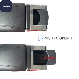 Consola Universal para Auto Carfu AC-485 con Reposabrazos, Interior de Cuero PVC, Diseño Moderno, Certificación CE/FCC/RoHS - Product Image 5