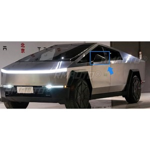 ฝาครอบกระจกมองหลังรถยนต์ ป้องกันรอยขีดข่วน ฝาครอบกระจกมองข้าง สำหรับ Tesla Cybertruck ชุดแต่งรถยนต์ อุปกรณ์ตกแต่งรถยนต์ - Product Image 3