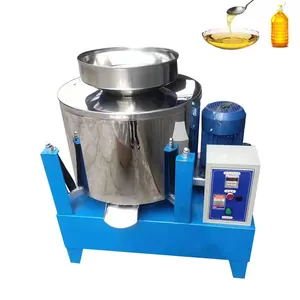 Filtro de óleo centrífugo de tamanho pequeno usado para cozinhar máquina de filtragem de óleo de amendoim automática