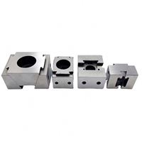 TEBAK M6 M8 M10 M12 Mâchoires lisses de précision Étau modulaire Cale Elément de serrage MINI Étau Pinces à coin Précision Modulaire Simple