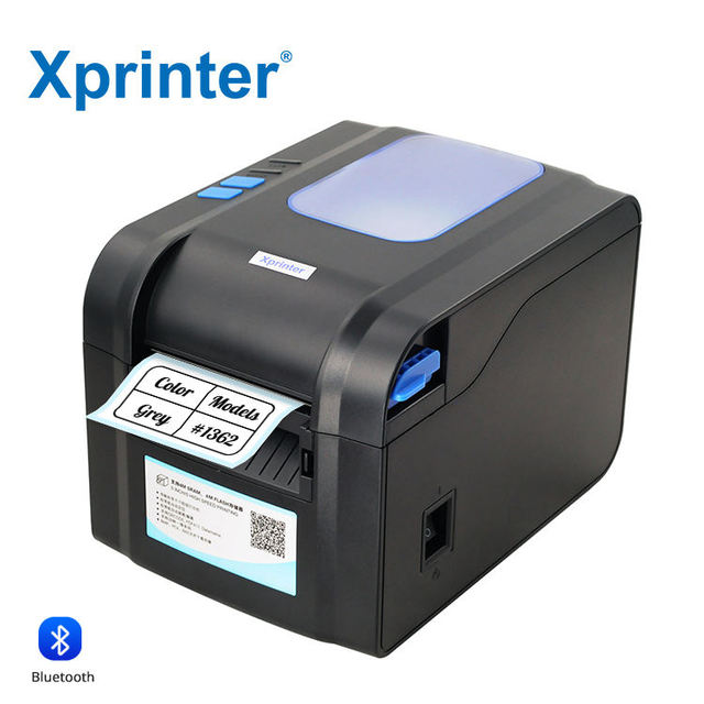 Xprinter XP-370B 3 Inch Thermal Label Printer USB Barcode QR Code Sticker Printer