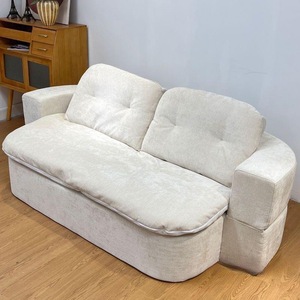 Sofá Cama Estilo Nórdico, Cómodo Sofá de Pana Plegable de Doble Uso, Estilo Relajado, para Sala de Estar, Dormitorio, Apartamento, Hotel - Product Image 1