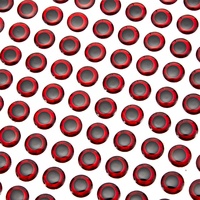 100 yeux de pêche holographiques 3D de 5 mm pour leurres, yeux de poisson artificiels, autocollants pour appâts artificiels DIY