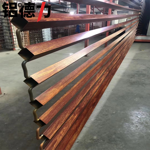 Paneles Decorativos de Perfil de <span class=keywords><strong>Aluminio</strong></span> para Techo Tensado, Perfil Industrial de <span class=keywords><strong>Aluminio</strong></span> Octanorm, Color <span class=keywords><strong>Madera</strong></span> - Product Image 6
