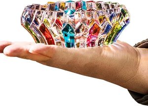 Cendrier décoratif coloré personnalisé, design peint à la main vibrant, <span class=keywords><strong>pour</strong></span> la maison, le bar, le jardin, les fêtes, utilisation intérieure et extérieure, personnalisable - Product Image 3