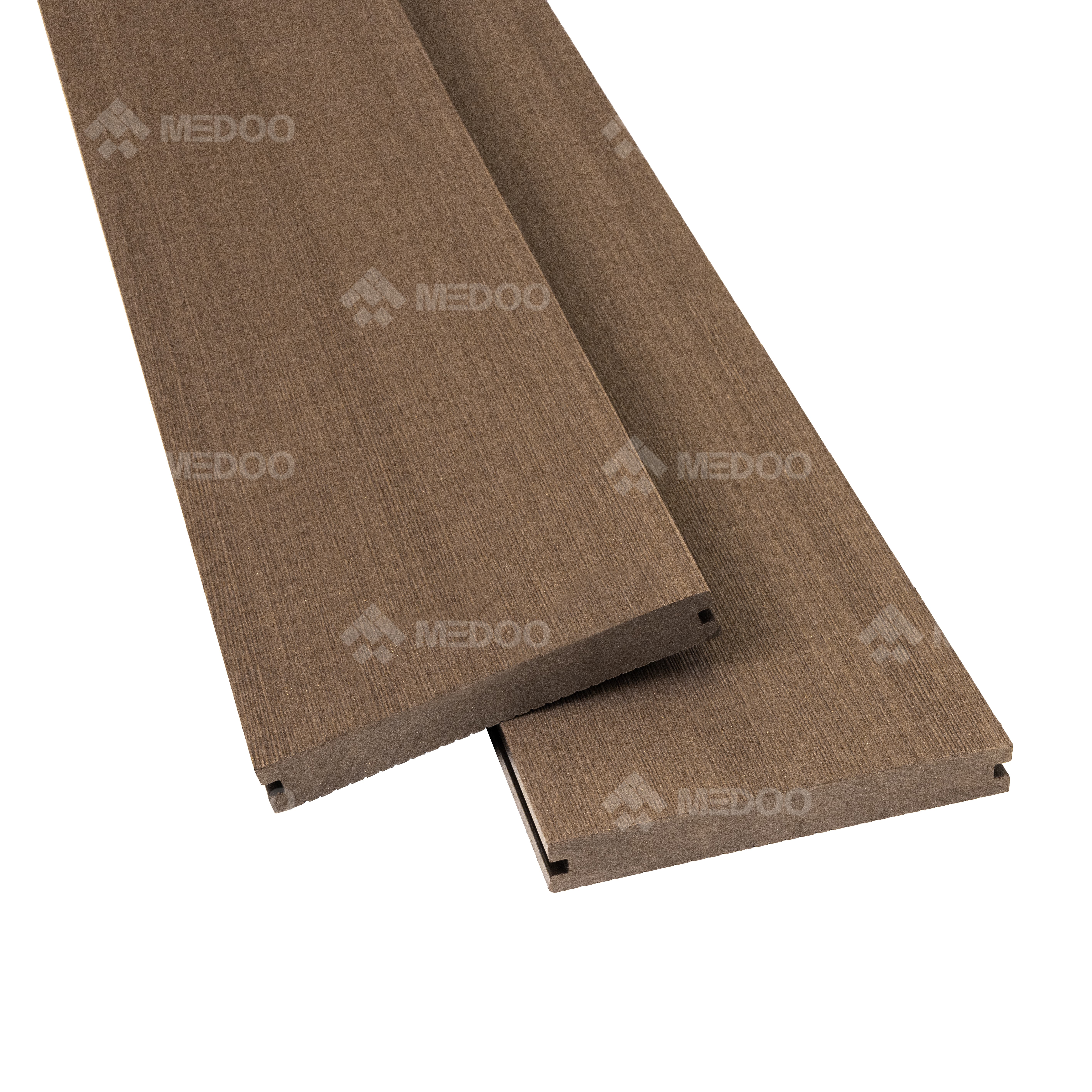 Medoo Outdoor Raw Material Anti-uv Wood Plastic Composite Decking Timber Wpc Decking