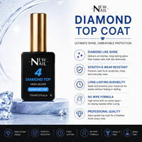 Lot de vernis gel UV 15 ml pour salon de manucure, marque privée, longue tenue, avec préparateur déshydratant, primer non acide et top coat gel pour capsules.