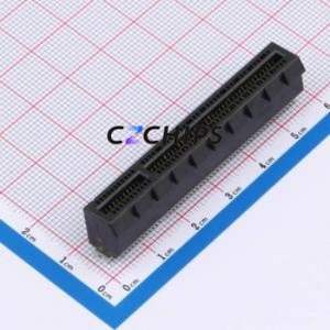 X1611WVS-98-9TV01 PCI/PCIe Connector SMD,P=1mm Connector PCI-E x8 98P 76P Vertical Mount - Product Image 1