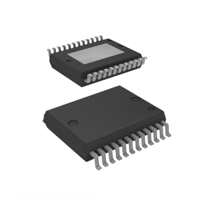 Componentes de Distribuidor Autorizado de Gestión de Energía (PMIC) - Circuito Integrado Electrónico PWR DRVR N CHAN PWRSSO24 VND5025LAKTR-E - Product Image 1